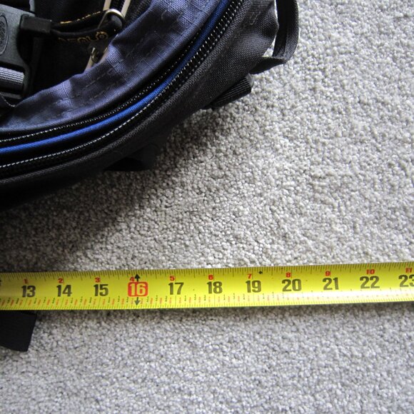 Asolo Black & Blue Hiking Backpack 19" x 15" - Picture 12 of 14